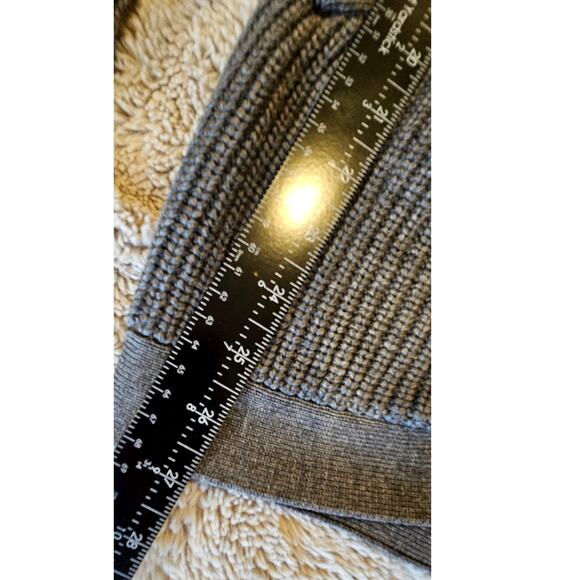 Eileen Fisher 100% Merino Wool Sweater Cardigan, Snap Buttons, Flap Collar Sz XS - Picture 11 of 12